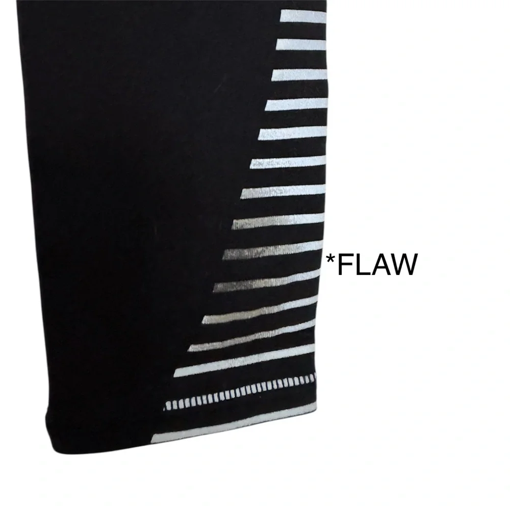 ALO Yoga Airbrush Leggings in Black Reflector XS